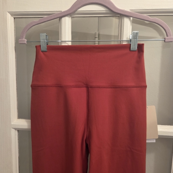 Spiritual Gangster ADA HW 7/8 "Super Smooth" Leggings In A Rust Color - Picture 9 of 9